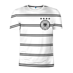 Мужская футболка 3D спортивная с принтом Сборная Германии Евро 2020 в Новосибирске, 100% полиэстер с улучшенными характеристиками | приталенный силуэт, круглая горловина, широкие плечи, сужается к линии бедра | 4 звезды | germany | германия | евро 2020 | европа | кубок евро | немецкая машина | немцы | сборная германии | футбол | футболисты | футбольная форма