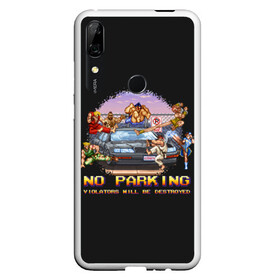 Чехол для Honor P Smart Z с принтом No parking в Новосибирске, Силикон | Область печати: задняя сторона чехла, без боковых панелей | Тематика изображения на принте: fighting | game | games | street fighter | балрог | бланка | вега | зангиев | игра | игры | классика | рю | сагат | стрит файтер | уличный боец | чан ли