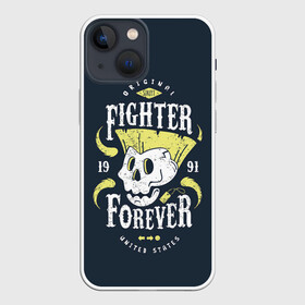 Чехол для iPhone 13 mini с принтом Fighter forever в Новосибирске,  |  | fighting | game | games | street fighter | балрог | бланка | вега | зангиев | игра | игры | классика | рю | сагат | стрит файтер | уличный боец | чан ли