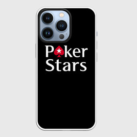 Чехол для iPhone 13 Pro с принтом Poker Stars в Новосибирске,  |  | 777 | cards | casino | chips | flash | fortune | game | joker | luck | omaha | poker | roulette | straight | texas holdem | tournament | азарт | джокер | игра | казино | карты | омаха | покер | рулетка | стрит | техасский холдэм | турнир | удача | фишки |
