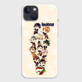 Чехол для iPhone 13 с принтом Команда Карасуно | Haikyuu в Новосибирске,  |  | anime | haikyu | haikyuu | karasuno | manga | аниме | асахи азумане | волейбол | волейбольный клуб | вороны | карасуно | коши сугавара | манга | рюноске танака | старшая школа | тобио кагеяма | хаику | хаикую | шоё хината