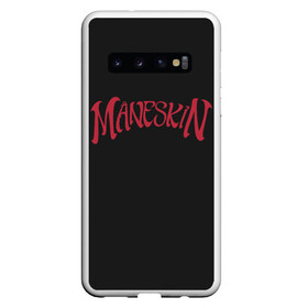 Чехол для Samsung Galaxy S10 с принтом Maneskin. Inscription в Новосибирске, Силикон | Область печати: задняя сторона чехла, без боковых панелей | Тематика изображения на принте: 2021 | 21 | angelis | balo | buoni | damiano | david | de | e | ethan | eurovision | factor | il | lavito | maneskin | pulse | rajah | thomas | victoria | x | zitti | анжелис | виктория | группа | давид | дамиано | де | евровидение | италия 