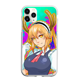 Чехол для iPhone 11 Pro Max матовый с принтом Тору в Новосибирске, Силикон |  | anime | manga | miss kobayashis dragon maid | аниме | дракон горничная кобаяши | канна камуй | кетцалькоатль | лукоа | макото такия | манга | тору | фафнир