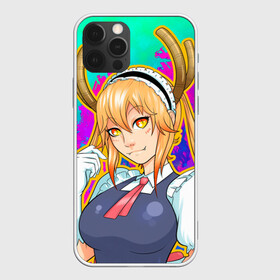 Чехол для iPhone 12 Pro Max с принтом Тору в Новосибирске, Силикон |  | anime | manga | miss kobayashis dragon maid | аниме | дракон горничная кобаяши | канна камуй | кетцалькоатль | лукоа | макото такия | манга | тору | фафнир