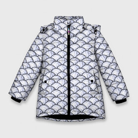 Зимняя куртка для девочек 3D с принтом Волейбольные Мячи в Новосибирске, ткань верха — 100% полиэстер; подклад — 100% полиэстер, утеплитель — 100% полиэстер. | длина ниже бедра, удлиненная спинка, воротник стойка и отстегивающийся капюшон. Есть боковые карманы с листочкой на кнопках, утяжки по низу изделия и внутренний карман на молнии. 

Предусмотрены светоотражающий принт на спинке, радужный светоотражающий элемент на пуллере молнии и на резинке для утяжки. | a game | ball | championship | club | league | playground | sport | team | tournament | volleyball | волейбол | волейбольный мяч | игра | клуб | лига | площадка | спорт | турнир | чемпионат