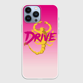 Чехол для iPhone 13 Pro Max с принтом Драйв в Новосибирске,  |  | drive | drive bomber | drive бомбер | new retro | retro | retro wave | retrowave | гослинг | гослинг райн | драйв | драйв бомбер | кино | костюм драйв | райн гослинг | ретро | ретровейв | скорпион | скорпион на спине | фильм драйв