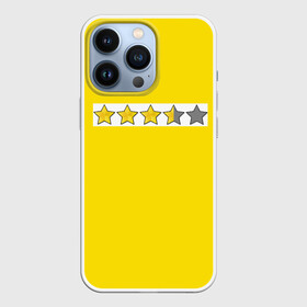 Чехол для iPhone 13 Pro с принтом Криминал в Новосибирске,  |  | гта | желтый | звезды | игра. | минимализм