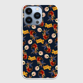 Чехол для iPhone 13 Pro с принтом It Takes Two pattern в Новосибирске,  |  | Тематика изображения на принте: arts | electronic | game | it takes two | pattern | двое | игра | коди | мэй | одуванчик | паттерн