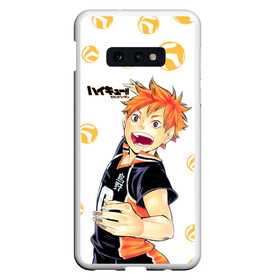 Чехол для Samsung S10E с принтом Мощный удар Шоё Хината Haikyuu!! в Новосибирске, Силикон | Область печати: задняя сторона чехла, без боковых панелей | 10 номер | haikyu | haikyuu | hinata shoyo | karasuno | аниме | волейбол | волейбольный клуб | карасуно | коротышка | красный | мальчик мяч | манга | рыжик | старшая школа | хаикую | чиби чан | шоё хината