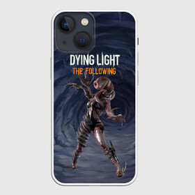 Чехол для iPhone 13 mini с принтом Dying light мутант в Новосибирске,  |  | dying light | аномалия | зараженный | монстр | мутант | ужасы | урод | хоррор
