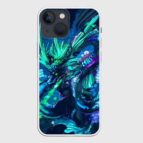 Чехол для iPhone 13 mini с принтом Fantasy   dragon в Новосибирске,  |  | dragon | дракон | животное | зверь | мифическое существо | огонь | пламя | ящерица