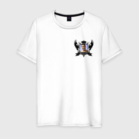 Мужская футболка хлопок с принтом Gachi Coart of Arms в Новосибирске, 100% хлопок | прямой крой, круглый вырез горловины, длина до линии бедер, слегка спущенное плечо. | aniki | billy | billy herrington | gachi | gachimuchi | van | van darkholm | аники | билли | гачи | гачибасс | гачимучи
