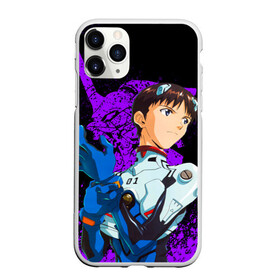 Чехол для iPhone 11 Pro Max матовый с принтом ЕВАНГЕЛИОН в Новосибирске, Силикон |  | anime | eva | evangelion | manga | аниме | ева | евангелион | манга