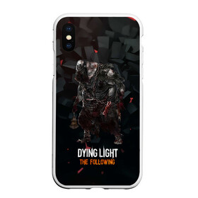 Чехол для iPhone XS Max матовый с принтом Dying light зомби в Новосибирске, Силикон | Область печати: задняя сторона чехла, без боковых панелей | dying light | аномалия | зараженный | монстр | мутант | ужасы | урод | хоррор