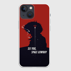 Чехол для iPhone 13 mini с принтом Cowboy Bebop   Spike в Новосибирске,  |  | anime | bebop | cowboy | cowboy bebop | fantastic | japan | japanese | lets jam | oldschool | space | spike | аниме | анимэ | бибоп | вестерн | классика | ковбой | ковбой бибоп | космический | космос | спайк | фантастика | япония | японский