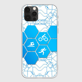 Чехол для iPhone 12 Pro Max с принтом Плыви, Крути, Беги в Новосибирске, Силикон |  | Тематика изображения на принте: bike | ironman | run | running | swim | swimming | triathlon | бег | бегун | велосипед | велоспорт | выносливость | железный человек | плавание | спорт на выносливость | триатлон | цикличный вид спорта