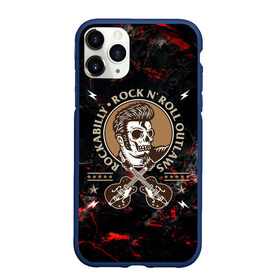 Чехол для iPhone 11 Pro Max матовый с принтом Элвис Пресли Rock n roll в Новосибирске, Силикон |  | rock n roll | гитары | рок | рокер | рокнрол | рокнролл | череп | элвис пресли