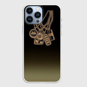 Чехол для iPhone 13 Pro Max с принтом Цепочка геймера в Новосибирске,  |  | Тематика изображения на принте: биткоин | винт | гик | жесткий диск | золото | игры | приставка | цепочк | цепь