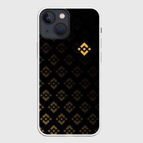 Чехол для iPhone 13 mini с принтом BINANCE | БИНАНС ПАТТЕРН в Новосибирске,  |  | bitcoin | blockchain | btc | cardano | crypto | ethereum | polkadot | tether | xrp | бинанс | биткоин | блокчейн | валюта | деньги | криптовалюта | майнер | майнинг | цифровая валюта | цифровое золото | эфир