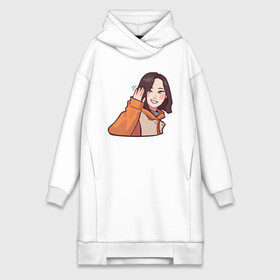 Платье-худи хлопок с принтом Haseul в Новосибирске,  |  | bts | clc | haseul sticker | kpop | кейпоп