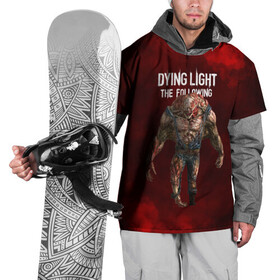 Накидка на куртку 3D с принтом Dying light монстр в Новосибирске, 100% полиэстер |  | dying light | аномалия | зараженный | монстр | мутант | ужасы | урод | хоррор