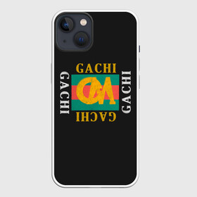 Чехол для iPhone 13 с принтом ГачиМучи в Новосибирске,  |  | gachi | gachimuchi | mem | muchi | гачи | гачимучи | мем | мучи