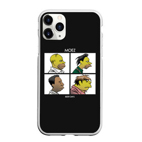 Чехол для iPhone 11 Pro матовый с принтом Mozes band в Новосибирске, Силикон |  | gomer | simpsons | the simpson | гомер | мульт | мультфильм | симпсоны