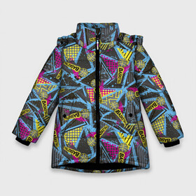 Зимняя куртка для девочек 3D с принтом BASKETBALL в Новосибирске, ткань верха — 100% полиэстер; подклад — 100% полиэстер, утеплитель — 100% полиэстер. | длина ниже бедра, удлиненная спинка, воротник стойка и отстегивающийся капюшон. Есть боковые карманы с листочкой на кнопках, утяжки по низу изделия и внутренний карман на молнии. 

Предусмотрены светоотражающий принт на спинке, радужный светоотражающий элемент на пуллере молнии и на резинке для утяжки. | ball | basketball | championship | chicago bulls | club | competition | game | league | michael jordan | nba | sport | team | tournament | баскетбол | джордан | игра | клуб | майкл джордан | мяч | нба | соревнования | спорт | турнир | чемпионат 