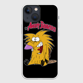 Чехол для iPhone 13 mini с принтом Крутые бобры в Новосибирске,  |  | angry beavers | nickelodeon | бобер | братья бобры | даг | деггет | крутые бобры | мультик | мультяшный | никелодеон | норберт