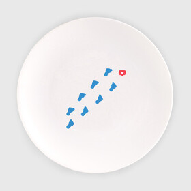 Тарелка с принтом Pop it Simple Dimple в Новосибирске, фарфор | диаметр - 210 мм
диаметр для нанесения принта - 120 мм | pop it | simple dimple | дорога | лайк | ноги | попит | путь | путь к сердцу | сердечко | сердце | симпл димпл | тренды | шаги