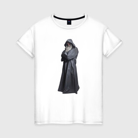 Женская футболка хлопок с принтом Тёмный Волшебник в Новосибирске, 100% хлопок | прямой крой, круглый вырез горловины, длина до линии бедер, слегка спущенное плечо | волшебник | волшебство | колдун | магия | сказка | фэнтэзи