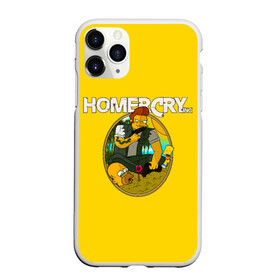 Чехол для iPhone 11 Pro матовый с принтом Homer Cry в Новосибирске, Силикон |  | far cry | farcray | gomer | homer | simpsons | the simpson | гомер | мульт | мультфильм | симпсоны | фар край