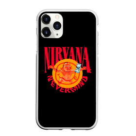 Чехол для iPhone 11 Pro матовый с принтом Nevermind в Новосибирске, Силикон |  | alternative | kurt cobain | metall | music | nirvana | rock | альтернатива | курт кобейн | курт кобэйн | металл | музыка | нирвана | нирванна | рок