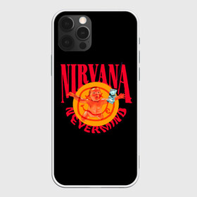 Чехол для iPhone 12 Pro Max с принтом Nevermind в Новосибирске, Силикон |  | alternative | kurt cobain | metall | music | nirvana | rock | альтернатива | курт кобейн | курт кобэйн | металл | музыка | нирвана | нирванна | рок