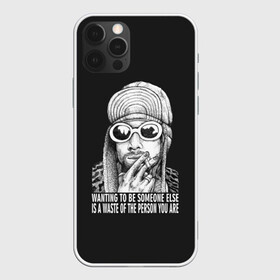 Чехол для iPhone 12 Pro Max с принтом Курт в Новосибирске, Силикон |  | alternative | kurt cobain | metall | music | nirvana | rock | альтернатива | курт кобейн | курт кобэйн | металл | музыка | нирвана | нирванна | рок