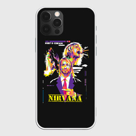 Чехол для iPhone 12 Pro Max с принтом Kurt Cobain в Новосибирске, Силикон |  | Тематика изображения на принте: alternative | kurt cobain | metall | music | nirvana | rock | альтернатива | курт кобейн | курт кобэйн | металл | музыка | нирвана | нирванна | рок