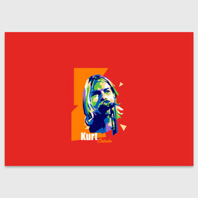 Поздравительная открытка с принтом Kurt Cobain в Новосибирске, 100% бумага | плотность бумаги 280 г/м2, матовая, на обратной стороне линовка и место для марки
 | alternative | kurt cobain | metall | music | nirvana | rock | альтернатива | курт кобейн | курт кобэйн | металл | музыка | нирвана | нирванна | рок