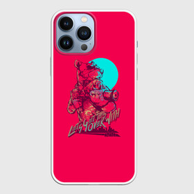 Чехол для iPhone 13 Pro Max с принтом Рихтер (Hotline Miami) в Новосибирске,  |  | 80е | hotline miami | richter | крыса | ретро | рихтер