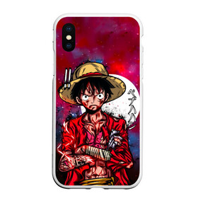 Чехол для iPhone XS Max матовый с принтом Луффи One Piece. Большой куш в Новосибирске, Силикон | Область печати: задняя сторона чехла, без боковых панелей | anime | manga | monkey d. luffy | one piece | аниме | большой куш | ван пис | вон пис | капитан | король пиратов | луси | луфи | луффи | луффи но уми | луффи таро | манга | манки д. луффи | мугивара | пират | пятый император