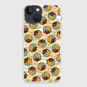 Чехол для iPhone 13 mini с принтом The Angry Beavers   Крутые Бобры в Новосибирске,  |  | angry | beavers | daggett | norbert | бобер | бобр | бобры | дег | деггет | дуфус | крутые | мульт | норб | норберт | фостер