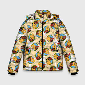 Зимняя куртка для мальчиков 3D с принтом The Angry Beavers / Крутые Бобры в Новосибирске, ткань верха — 100% полиэстер; подклад — 100% полиэстер, утеплитель — 100% полиэстер | длина ниже бедра, удлиненная спинка, воротник стойка и отстегивающийся капюшон. Есть боковые карманы с листочкой на кнопках, утяжки по низу изделия и внутренний карман на молнии. 

Предусмотрены светоотражающий принт на спинке, радужный светоотражающий элемент на пуллере молнии и на резинке для утяжки | angry | beavers | daggett | norbert | бобер | бобр | бобры | дег | деггет | дуфус | крутые | мульт | норб | норберт | фостер