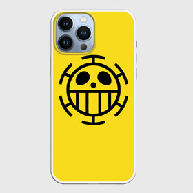 Чехол для iPhone 13 Pro Max с принтом Как у Трафальгара Ло One Piece в Новосибирске,  |  | anime | manga | one piece | trafalgar d. water law | аниме | большой куш | ван пис | вон пис | доктор | желтая | капитан | король пиратов | манга | пират | пираты сердца | ситибукай | смайл | трафальгар д. ватер ло