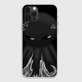 Чехол для iPhone 12 Pro Max с принтом Ом ном ном в Новосибирске, Силикон |  | Тематика изображения на принте: black | dark | gothic | gray | monochrome | mork2028 | shadow | гнев | готический | злость | монохромный | морк2028 | подгорает | полыхает | тёмный | тень | тьма | чёрно белый