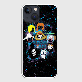 Чехол для iPhone 13 mini с принтом Отдряд Мугивара One Piece в Новосибирске,  |  | anime | manga | one piece | аниме | большой куш | ван пис | весёлый роджер | вон пис | король пиратов | логотип | манга | монки д. луффи | мугивары | перекрещённый костями | пират | пиратский флаг