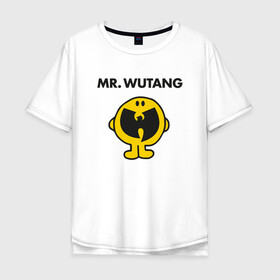 Мужская футболка хлопок Oversize с принтом Mr. Wu-Tang в Новосибирске, 100% хлопок | свободный крой, круглый ворот, “спинка” длиннее передней части | black | gza | hip hop | method man | music | new york | odb | old school | rap | rza | wu tang | wu tang clan | аудио | винил | ву тэнг | граффити | диджей | кассета | микрофон | музыка | нью йорк | пластинка | рэп | рэпер | хип хоп