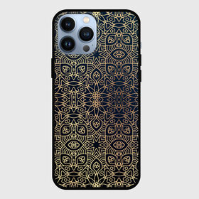 Чехол для iPhone 13 Pro Max с принтом ПерсидСкие Узоры в Новосибирске,  |  | абстракция | золотистая | золото | узор | узоры