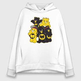 Женское худи Oversize хлопок с принтом Wu-Tang Bears в Новосибирске, френч-терри — 70% хлопок, 30% полиэстер. Мягкий теплый начес внутри —100% хлопок | боковые карманы, эластичные манжеты и нижняя кромка, капюшон на магнитной кнопке | black | cream | gza | hip hop | method man | music | new york | odb | old school | rap | rza | wu tang | wu tang clan | аудио | винил | ву тэнг | граффити | диджей | кассета | микрофон | музыка | нью йорк | пластинка | рэп | рэпер | хип хоп