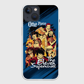 Чехол для iPhone 13 с принтом One Piece | The Eleven Supernovas в Новосибирске,  |  | anime | manga | monkey d. luffy | one piece | аниме | большой куш | ван пис | вон пис | гол д. роджер | король пиратов | луфи | луффи | манга | манки д. луффи | нами | пират | портгас д. эйс | ророноа зоро | соломенная шляпа