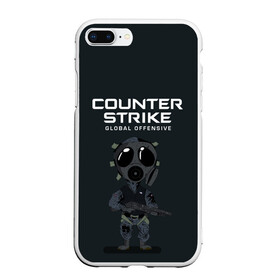 Чехол для iPhone 7Plus/8 Plus матовый с принтом CS GO | COUNTER TERRORIS (Z) в Новосибирске, Силикон | Область печати: задняя сторона чехла, без боковых панелей | astralis | awp | counter strike | cs go | cs go global offensive | cs:go | faze clan | hyper beast | team liquid | астралис | кс го | тим ликвид | фейз клан | хайпер бист