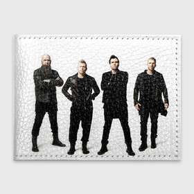 Обложка для студенческого билета с принтом Three Days Grace band в Новосибирске, натуральная кожа | Размер: 11*8 см; Печать на всей внешней стороне | alternative | metall | music | rock | three days grace | адам гонтье | альтернатива | металл | музыка | рок | три дэйс грэйс